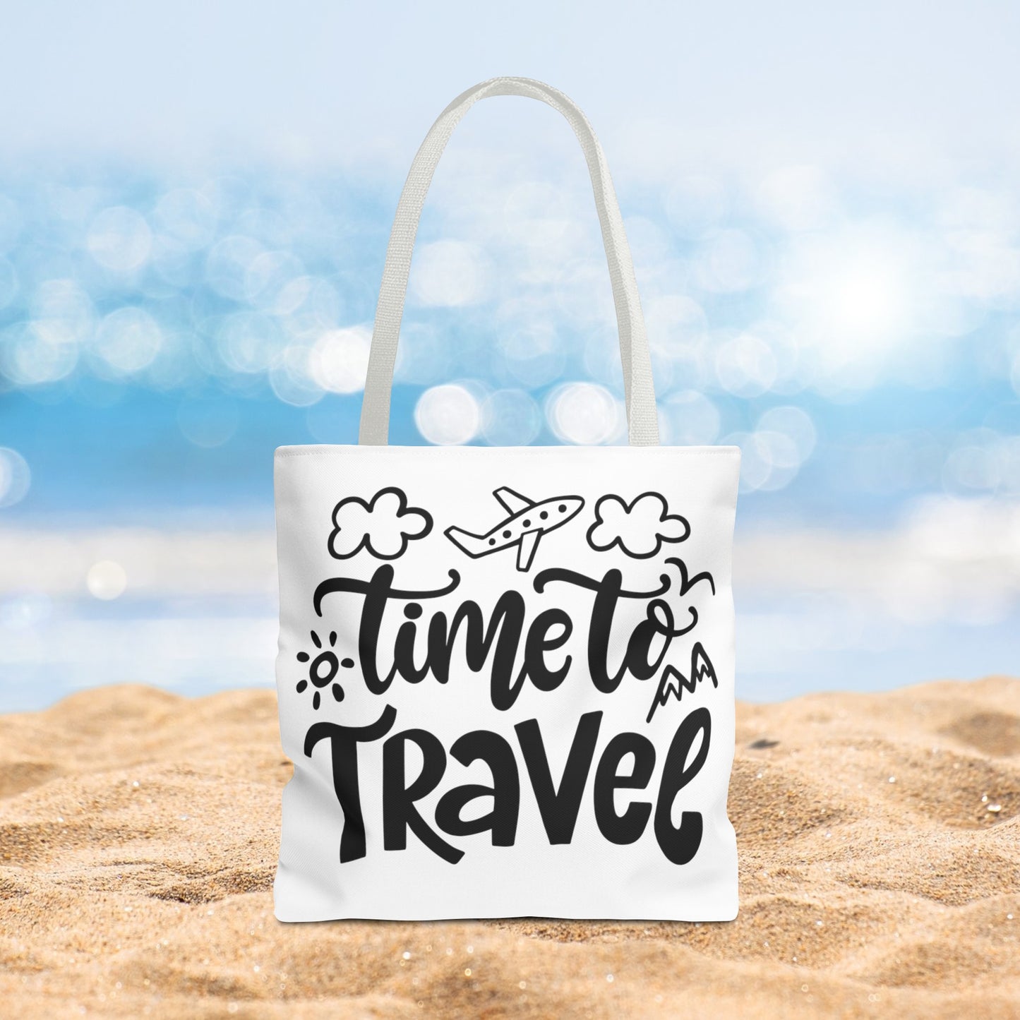 Time To Travel Tote Bag