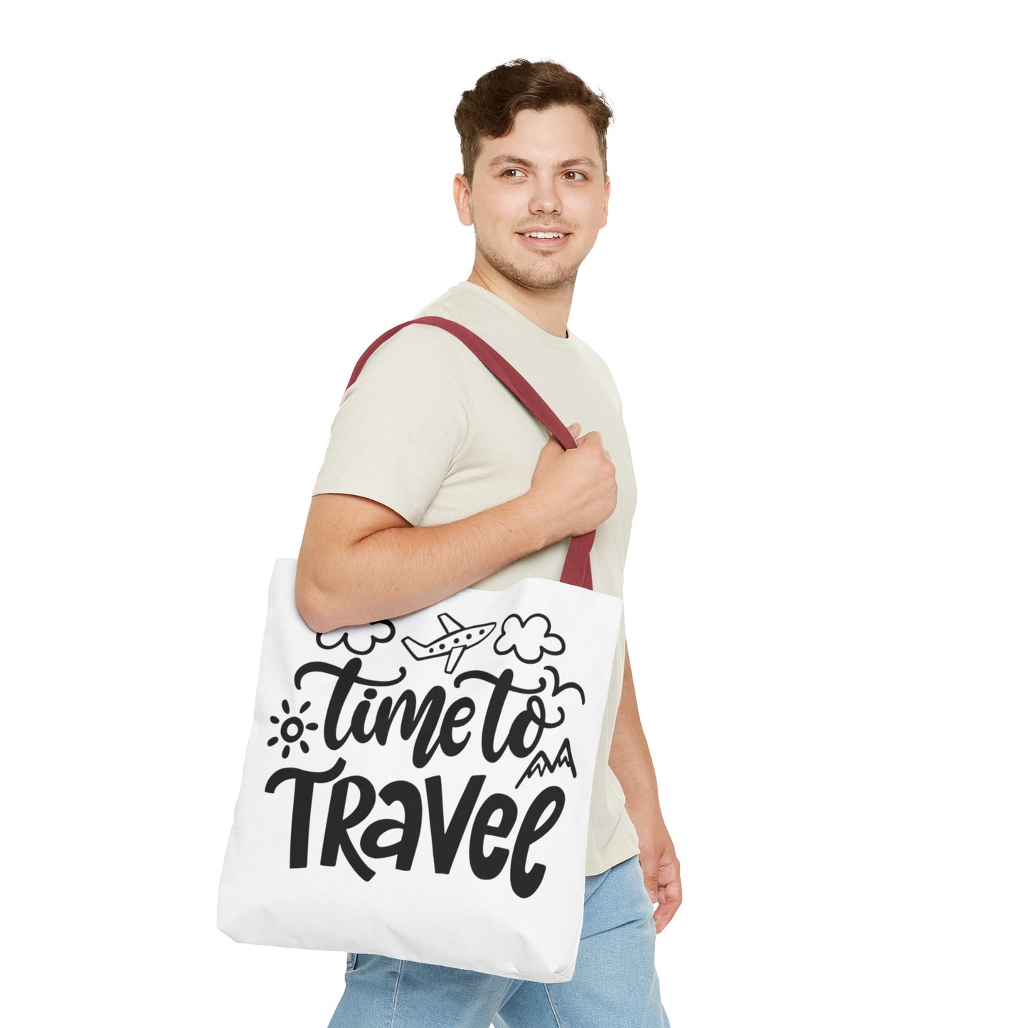 Time To Travel Tote Bag