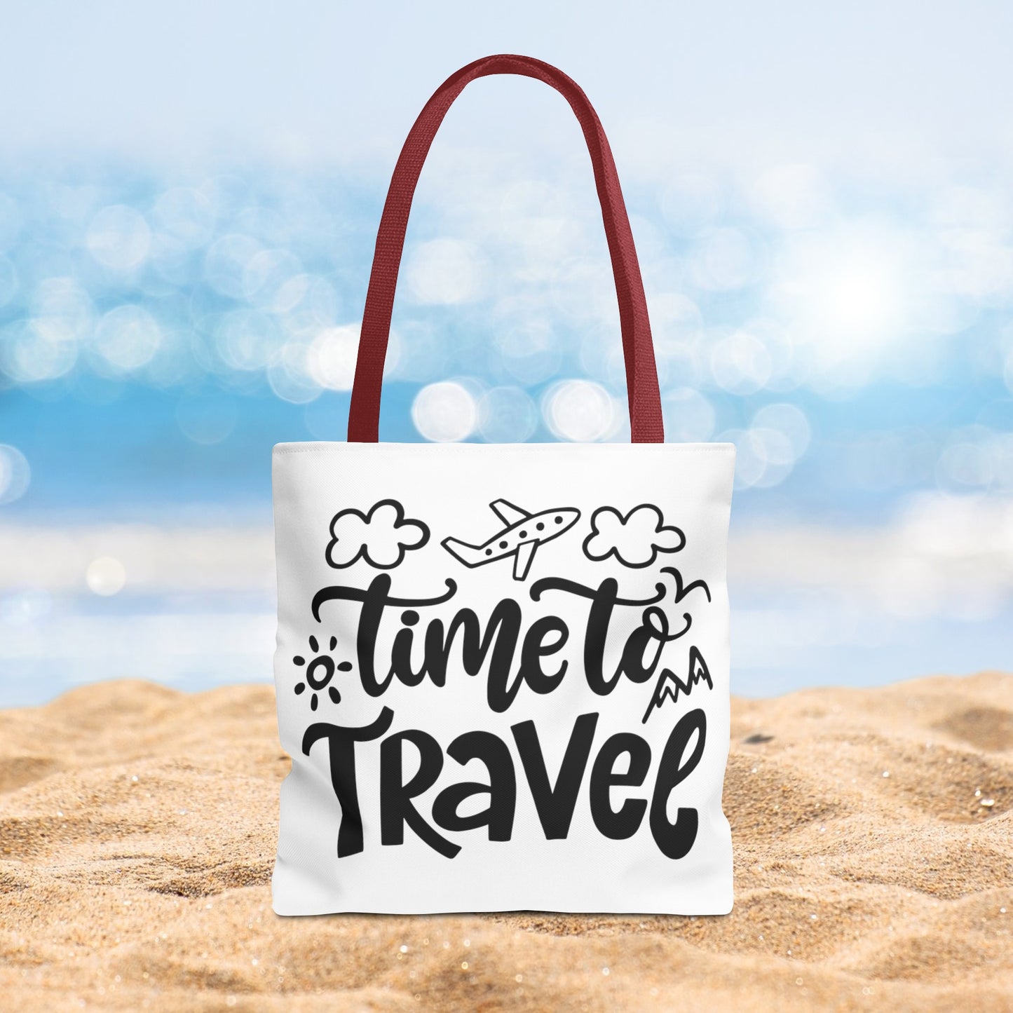 Time To Travel Tote Bag