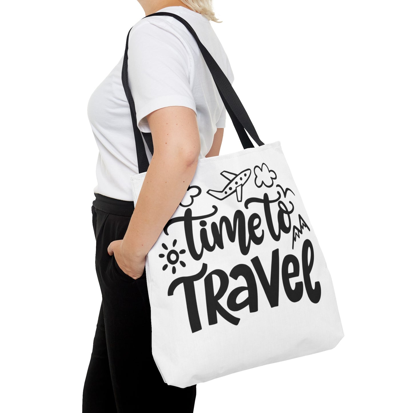 Time To Travel Tote Bag