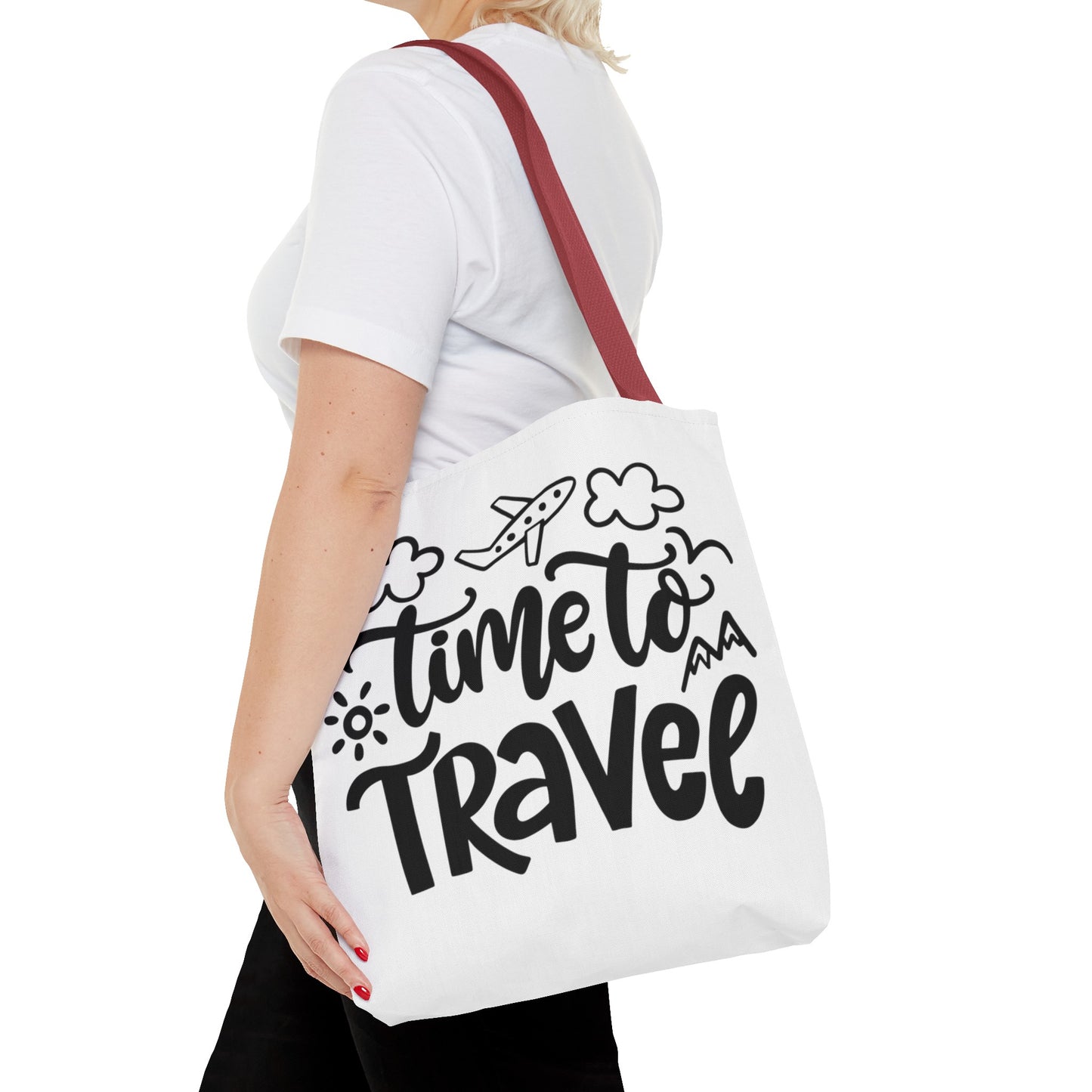 Time To Travel Tote Bag