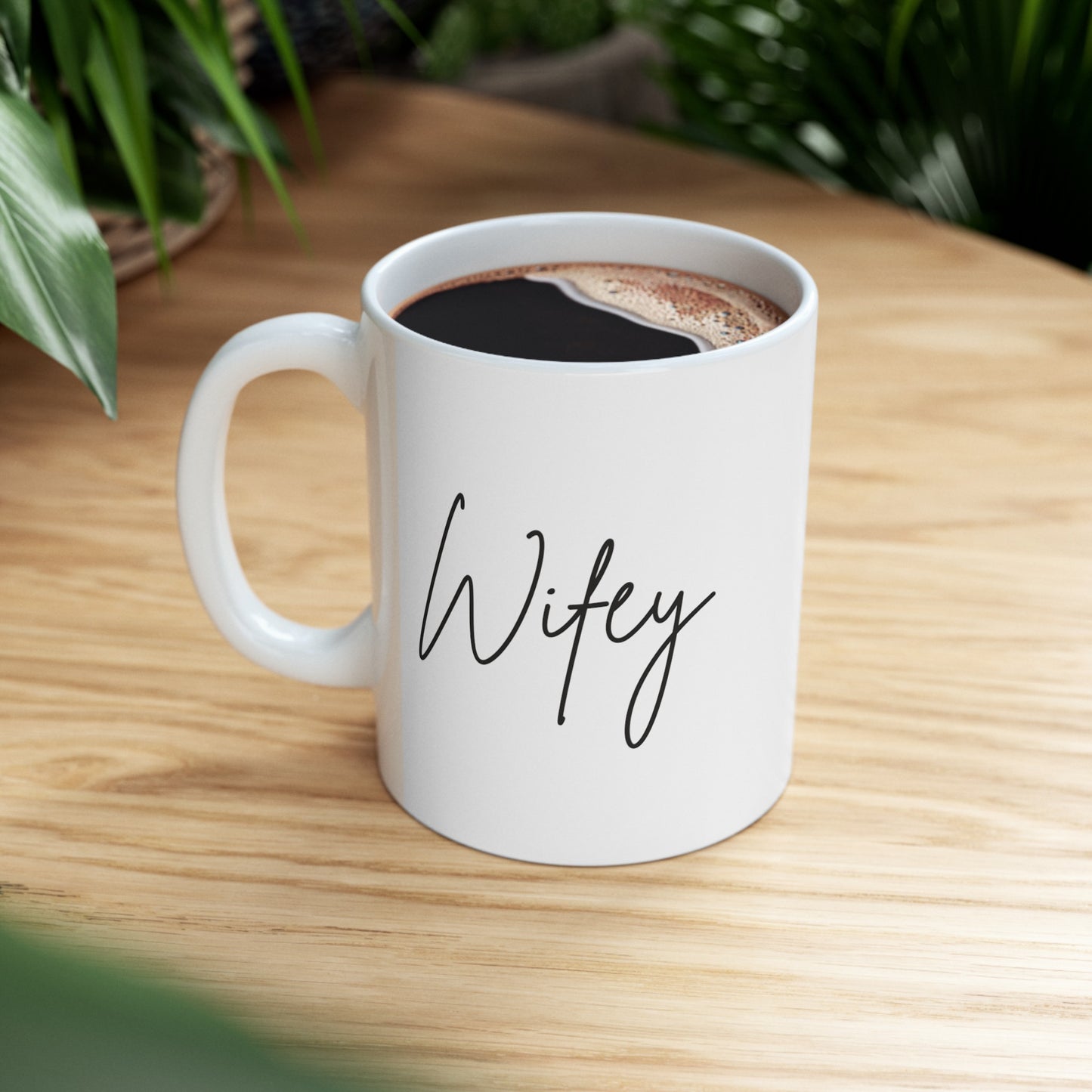 Wifey White Mug, (11oz, 15oz)