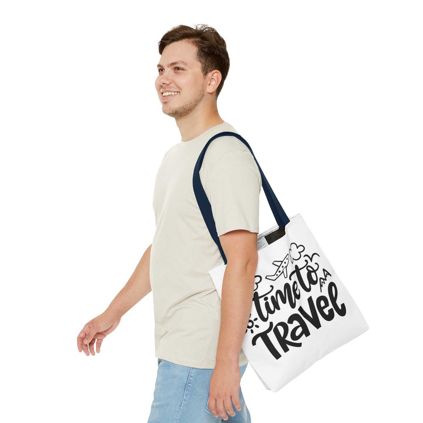 Time To Travel Tote Bag