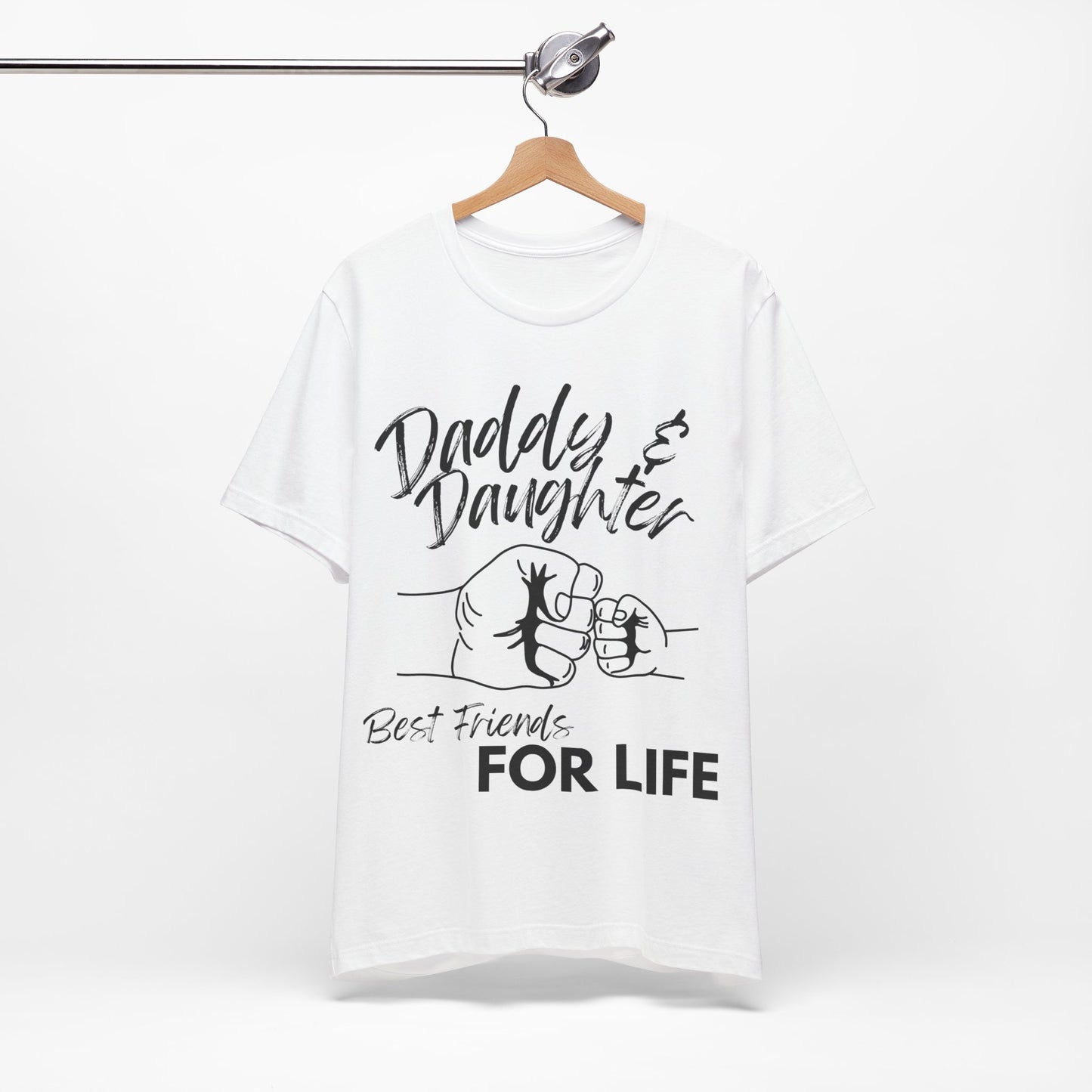 Daddy & Daughter White Short Sleeve Tee