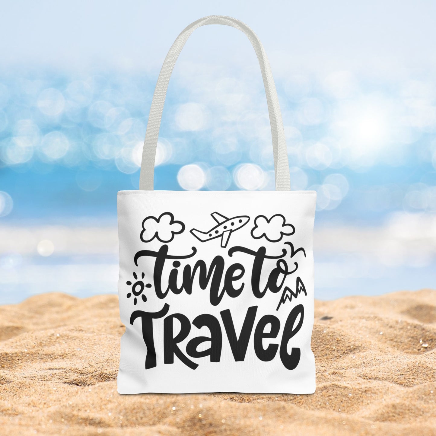 Time To Travel Tote Bag