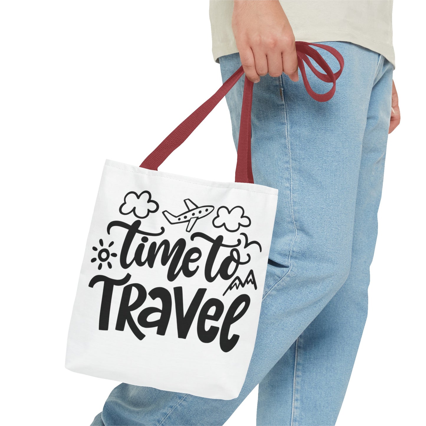 Time To Travel Tote Bag