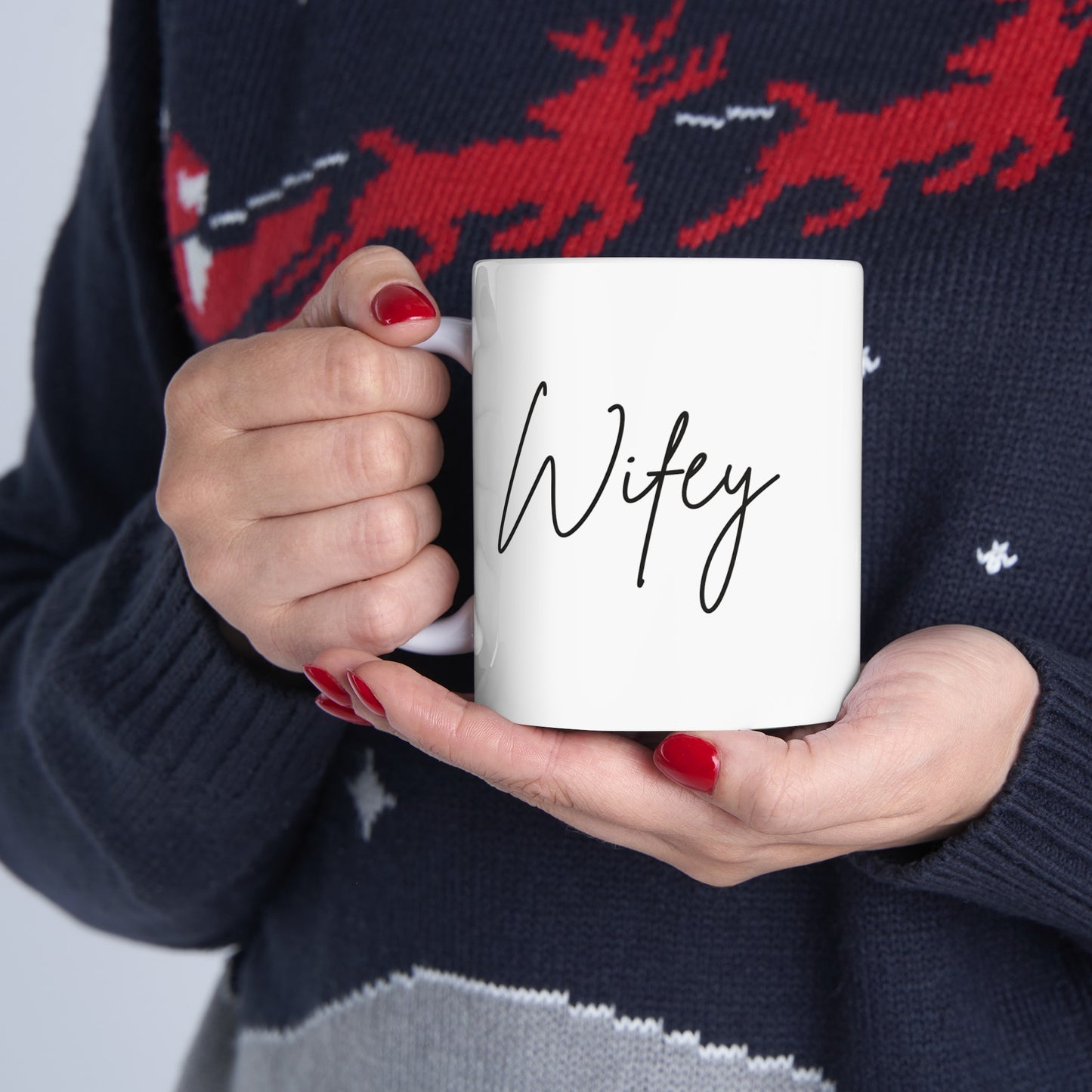 Wifey White Mug, (11oz, 15oz)