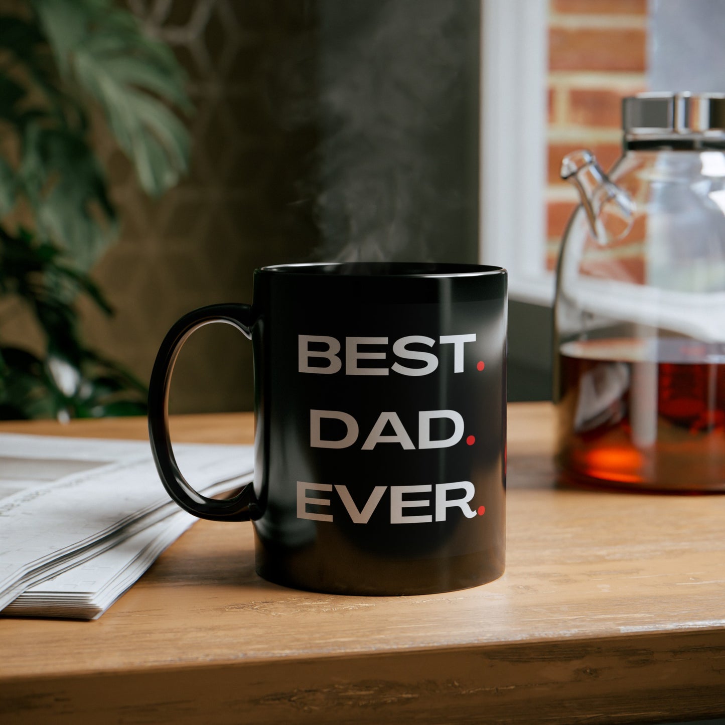 Best.Dad.Ever. Black Mug (11oz, 15oz)