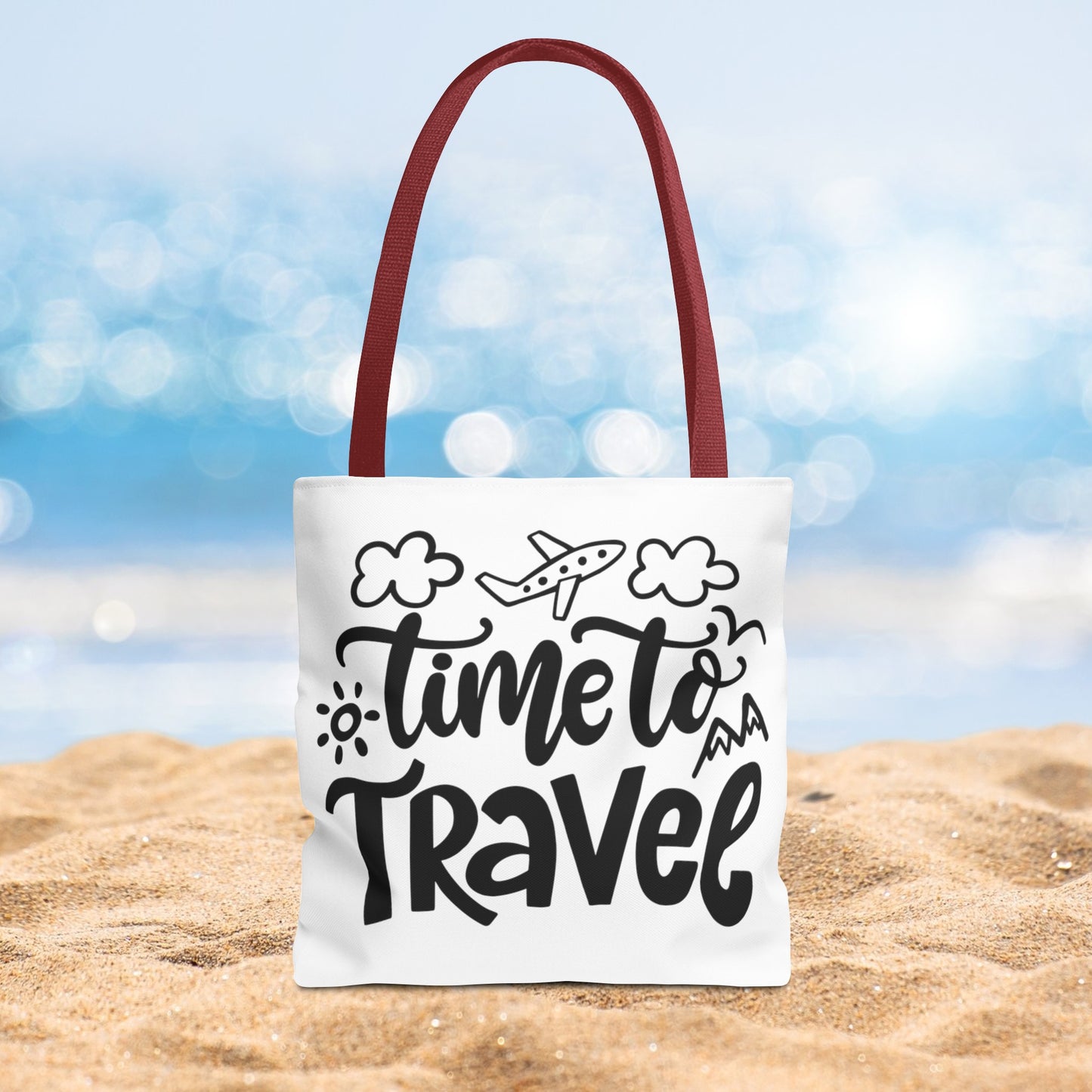 Time To Travel Tote Bag