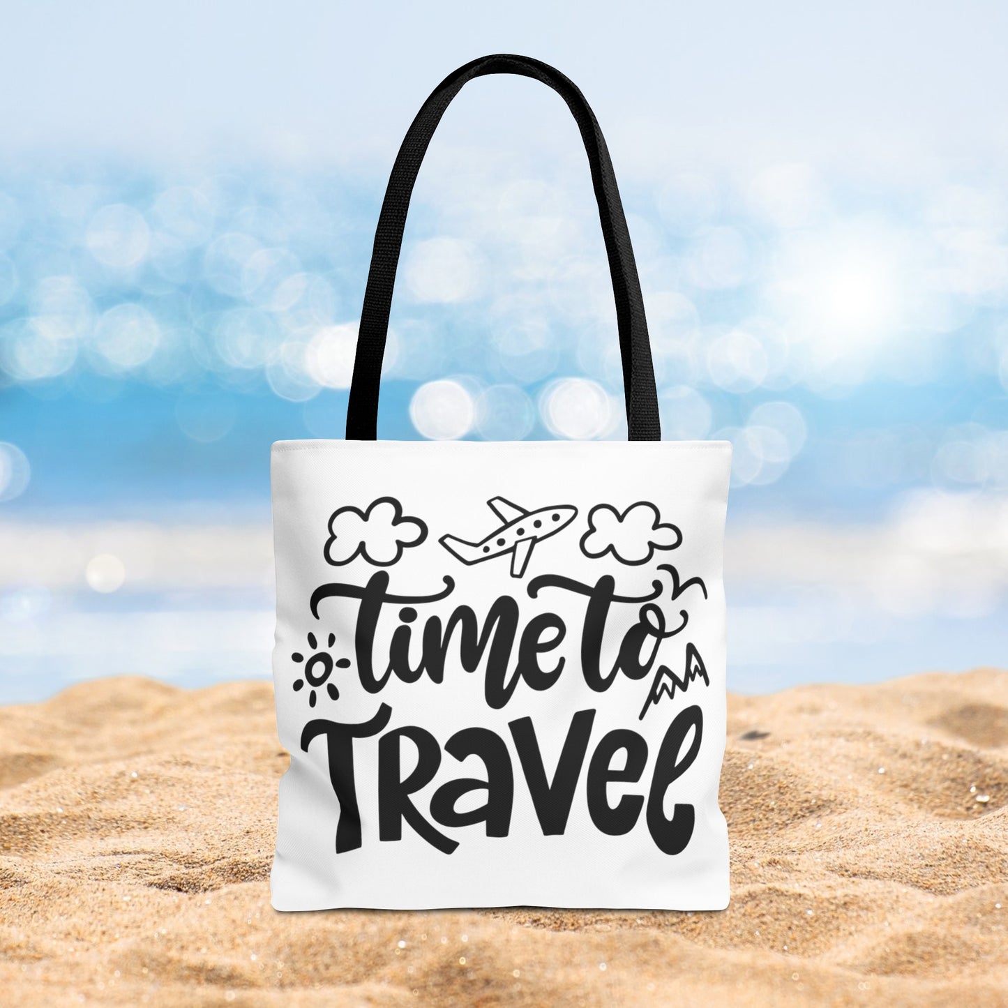 Time To Travel Tote Bag