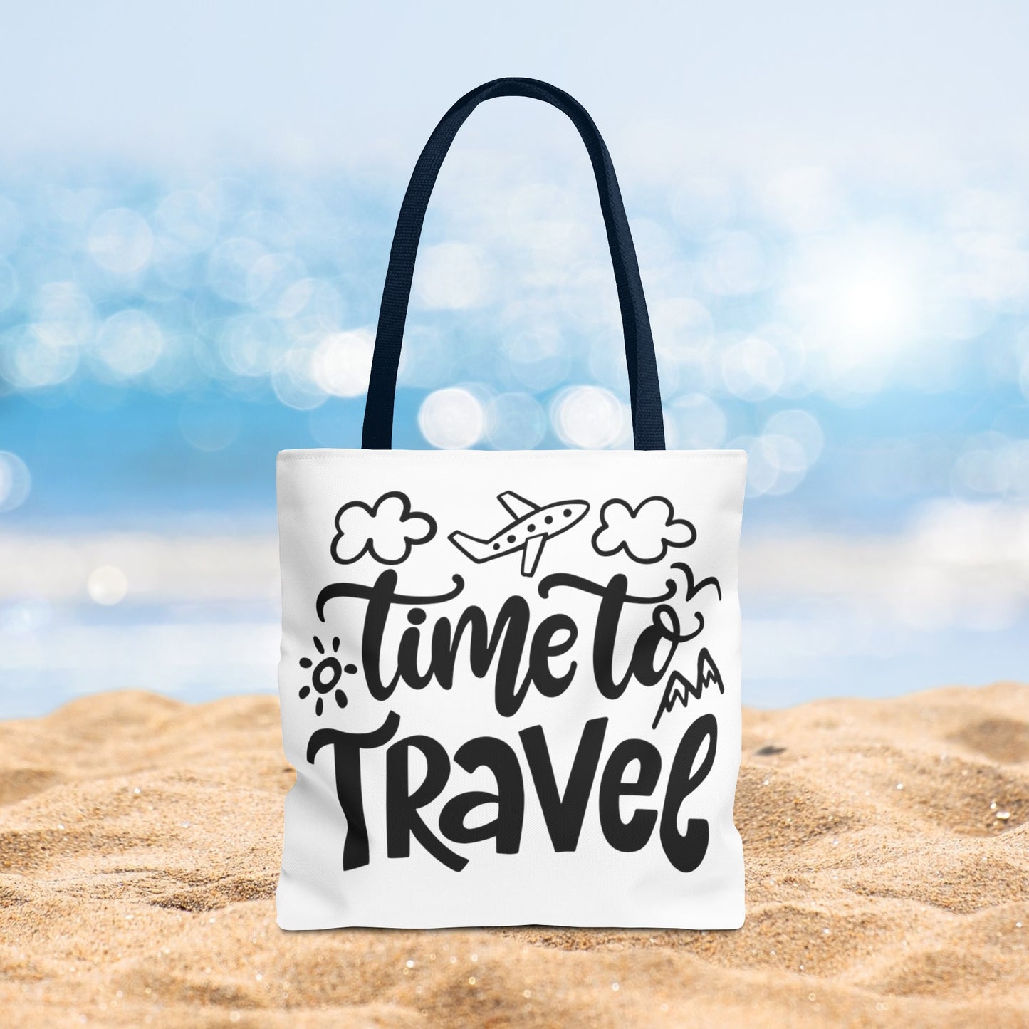 Time To Travel Tote Bag