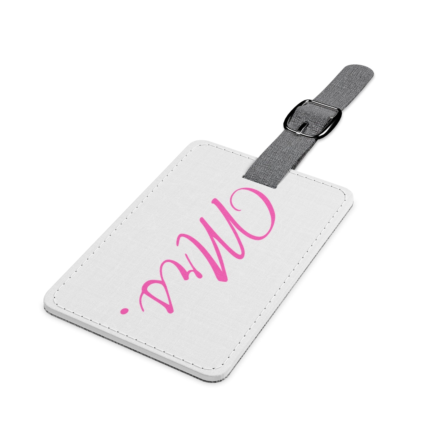 Mrs. White Luggage Tag, Rectangle