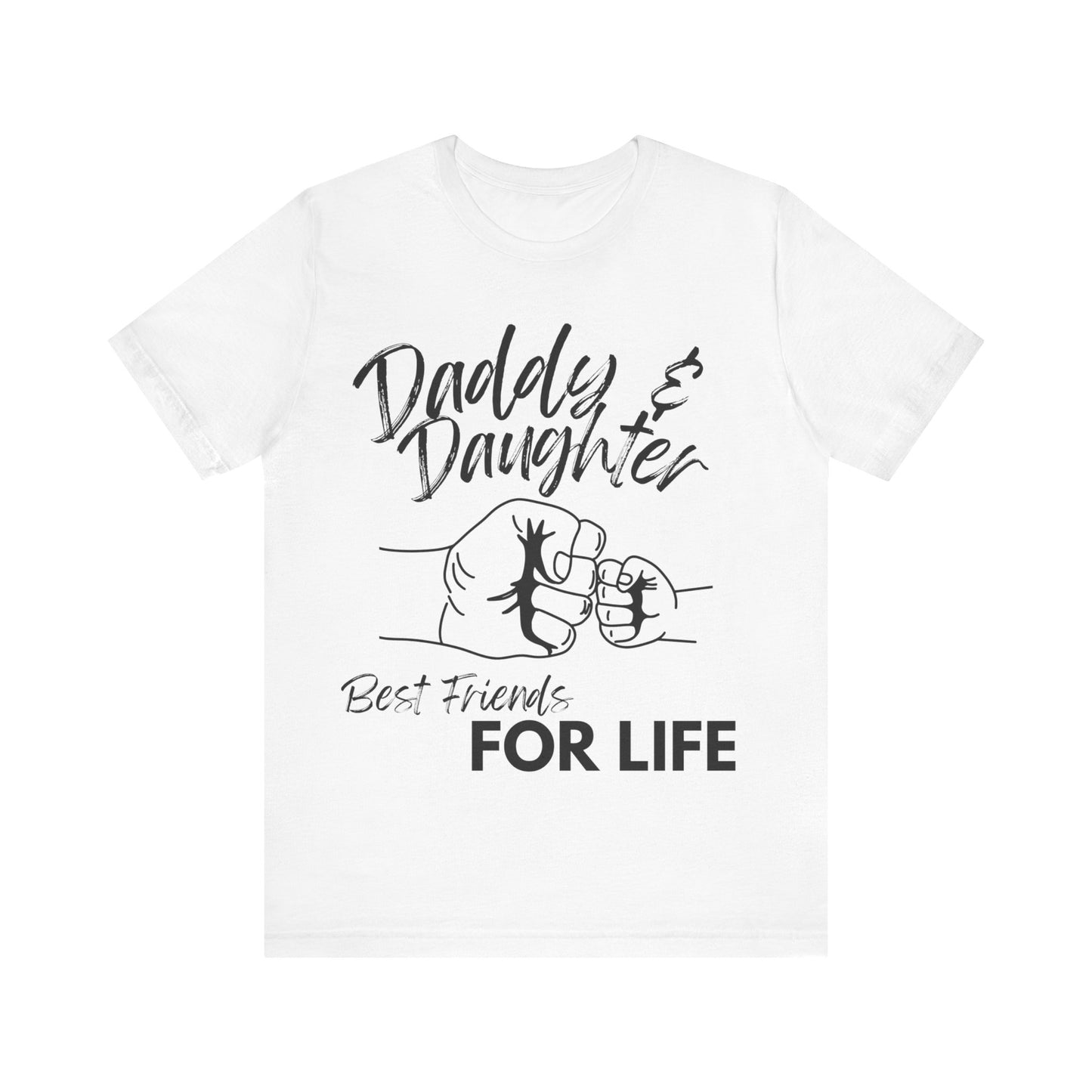 Daddy & Daughter White Short Sleeve Tee