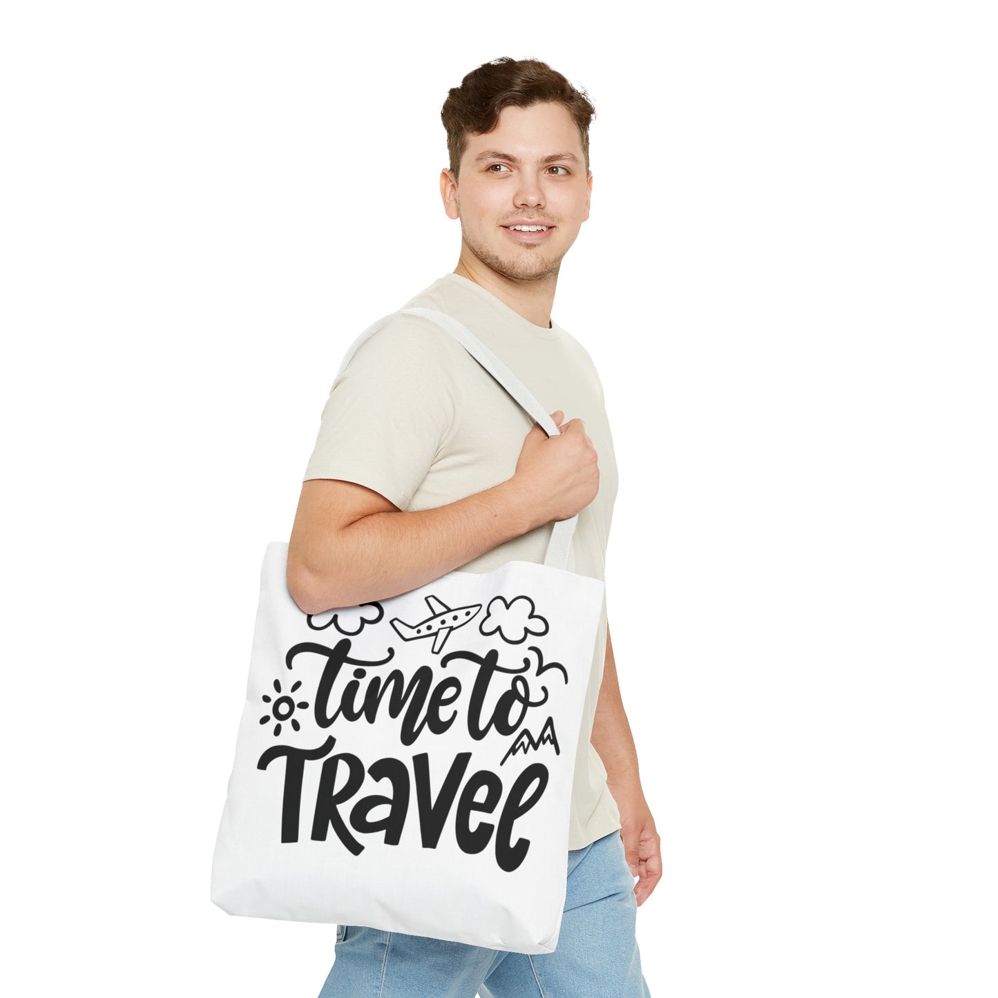 Time To Travel Tote Bag