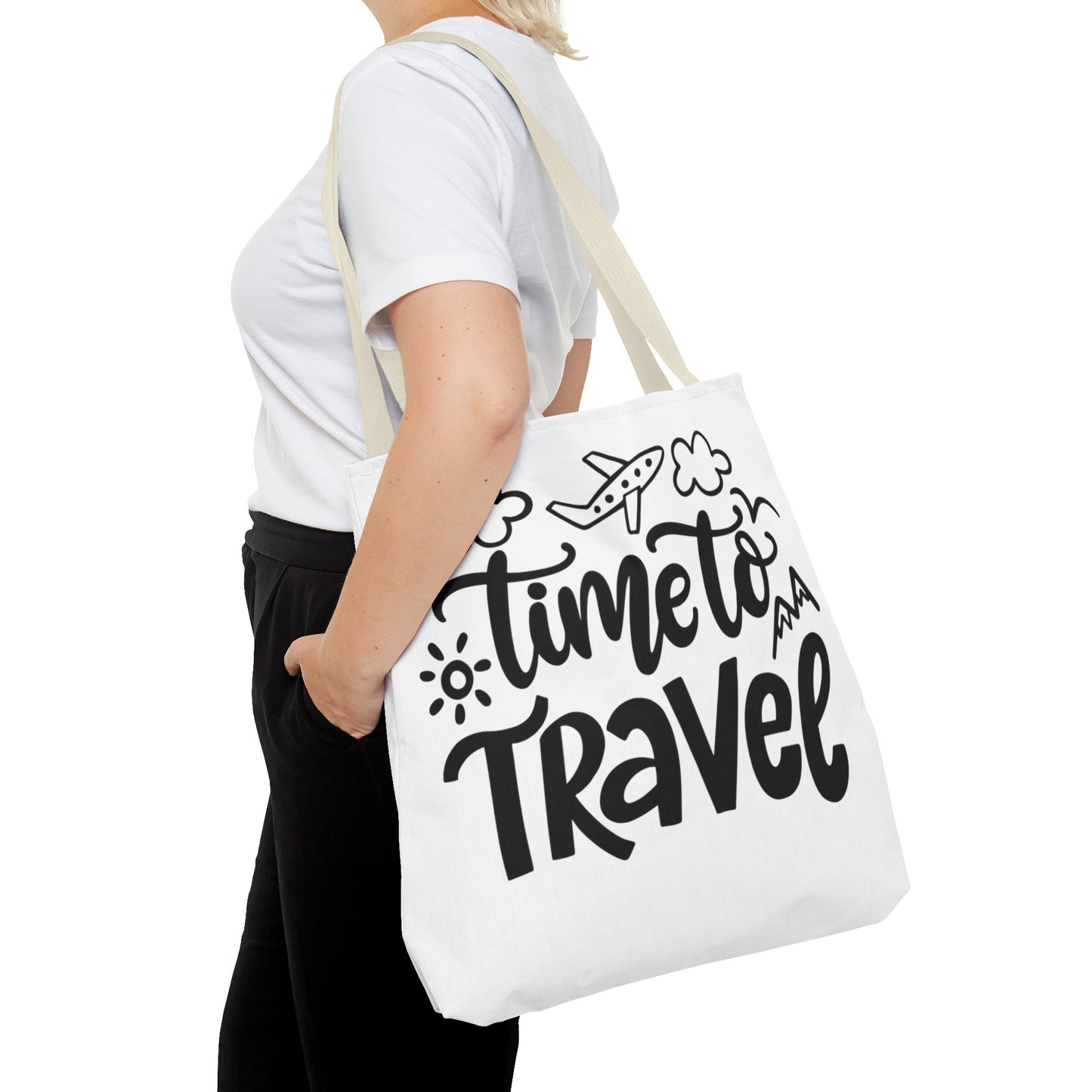 Time To Travel Tote Bag