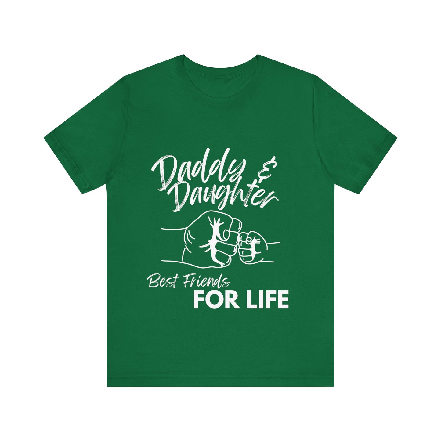 Daddy & Daughter Black Jersey Short Sleeve Tee