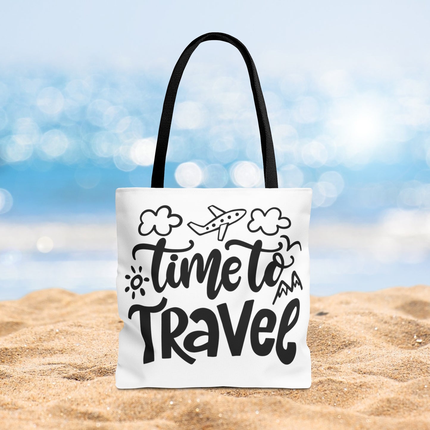 Time To Travel Tote Bag