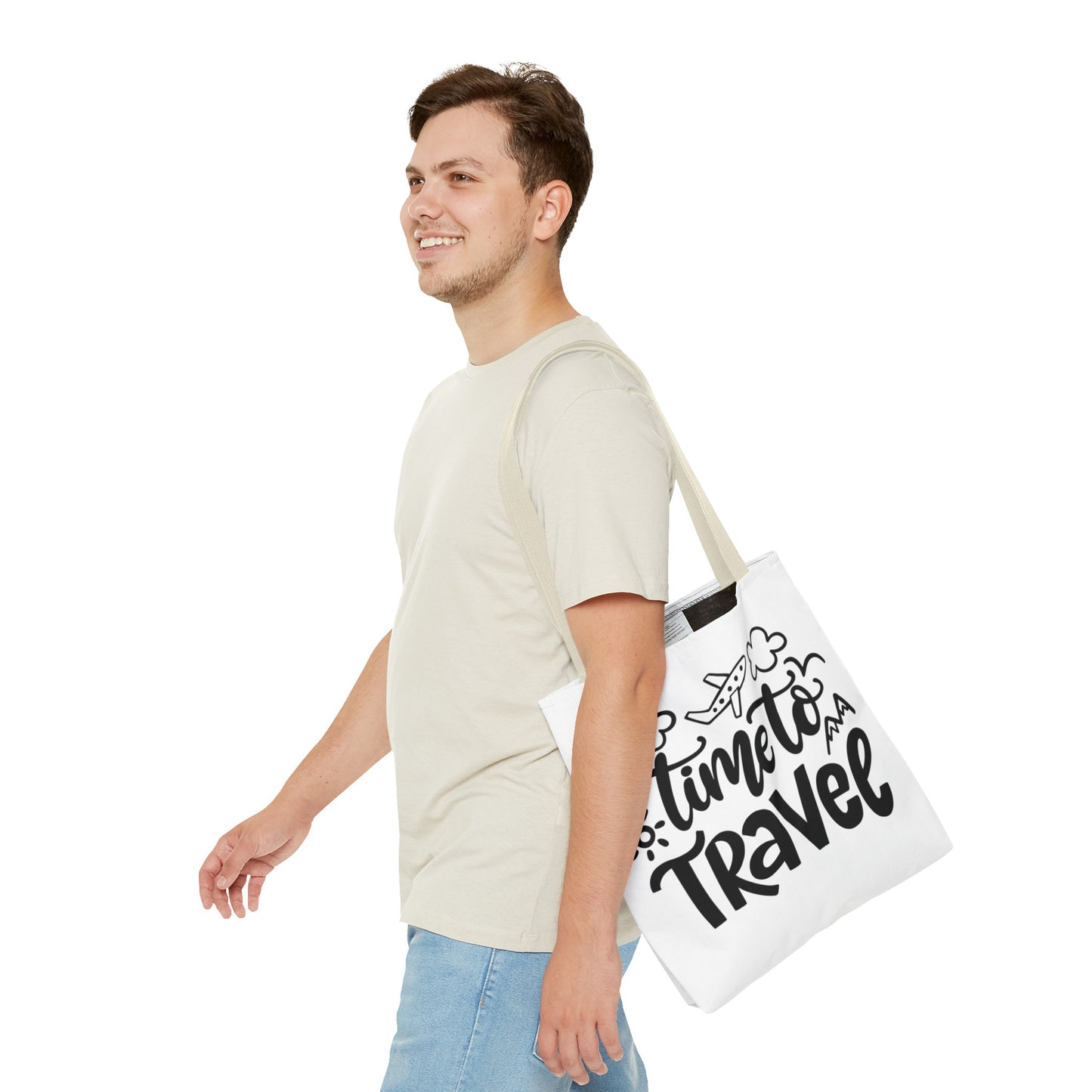 Time To Travel Tote Bag