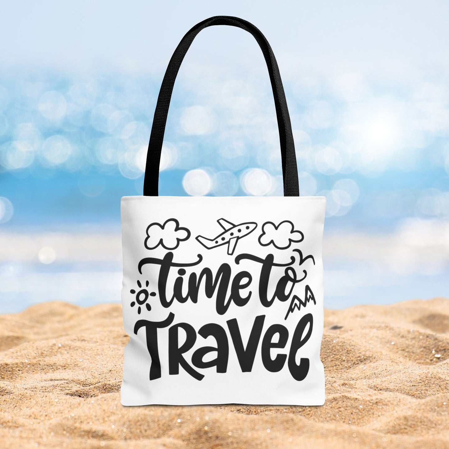 Time To Travel Tote Bag