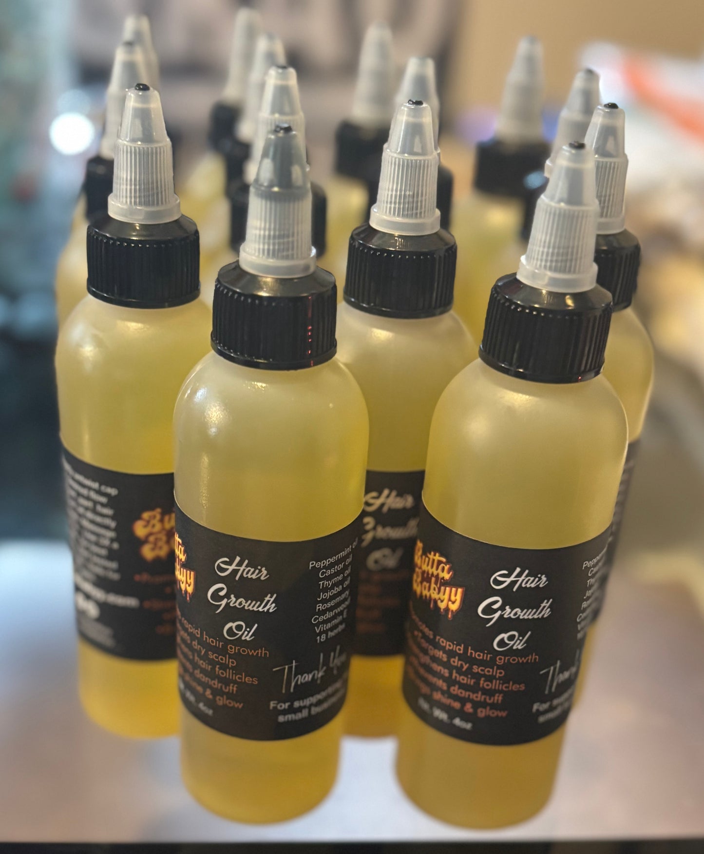 Hair growth oil